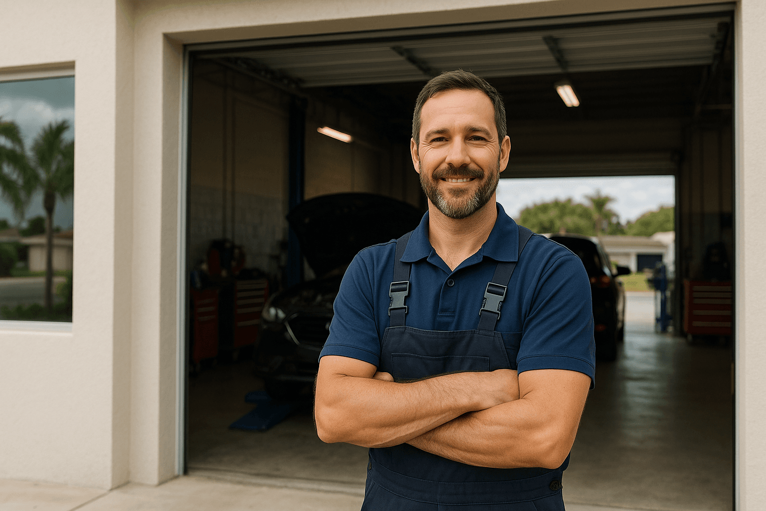 Her Mobile mechanic and repair services hero image